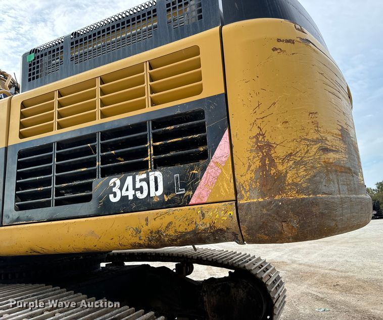 image for item EH7059 2009 Caterpillar 345D L excavator