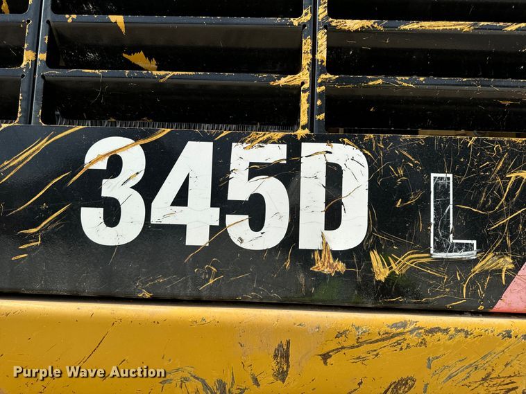image for item EH7059 2009 Caterpillar 345D L excavator