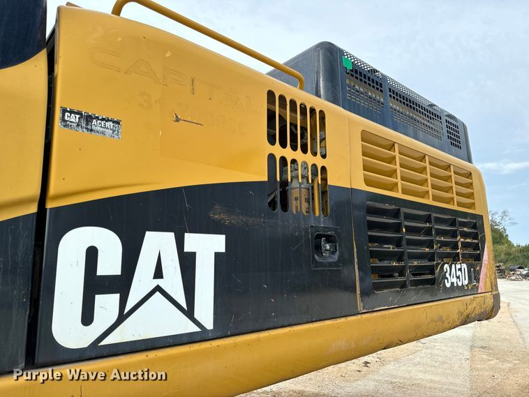 image for item EH7059 2009 Caterpillar 345D L excavator