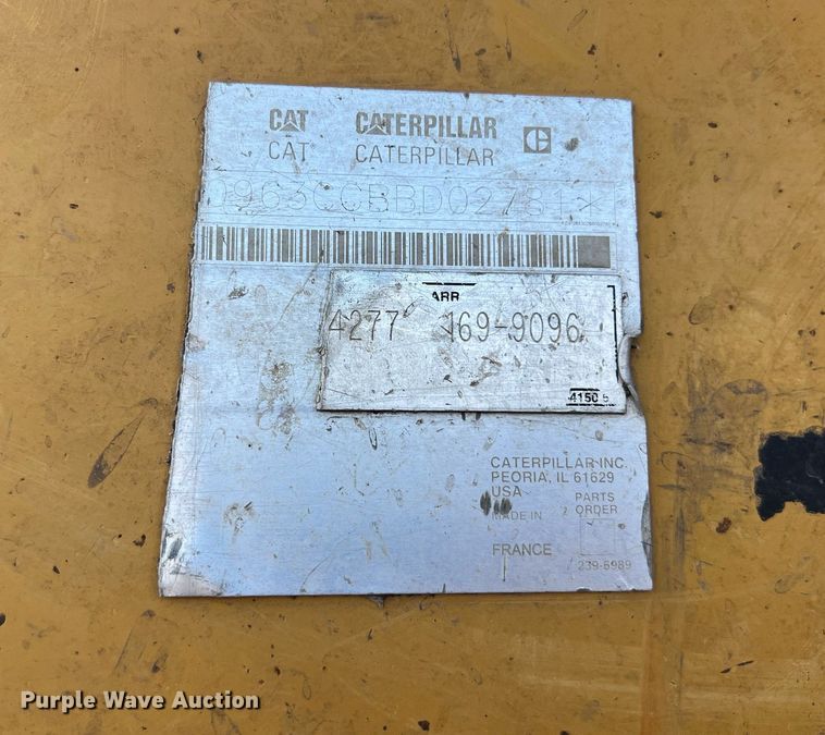 image for item EJ3024 2006 Caterpillar 963C track loader