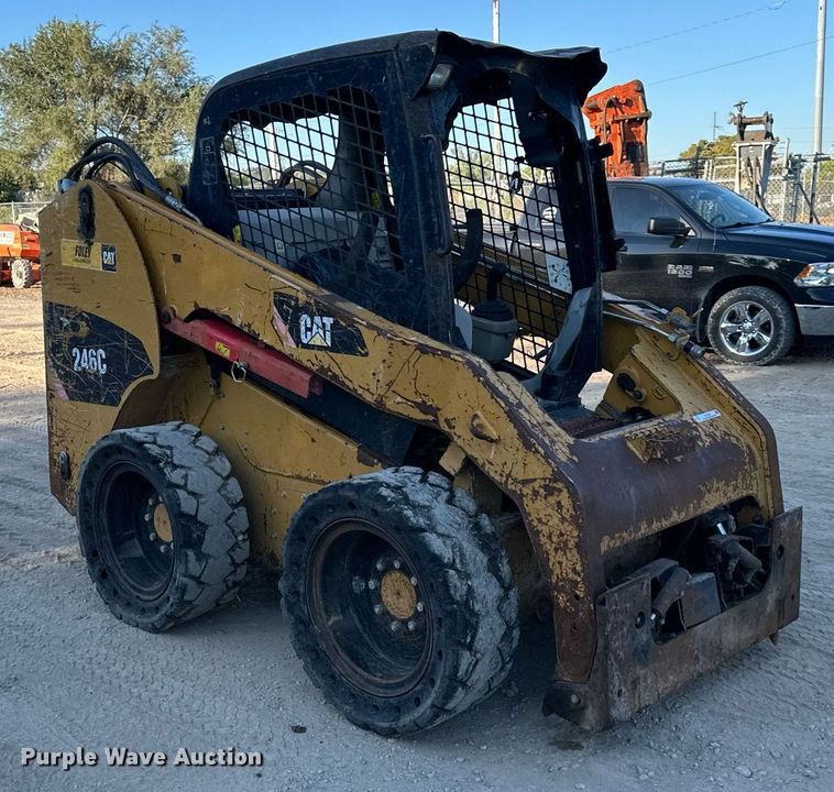 image for item EJ7229 2011 Caterpillar 246C skid steer loader
