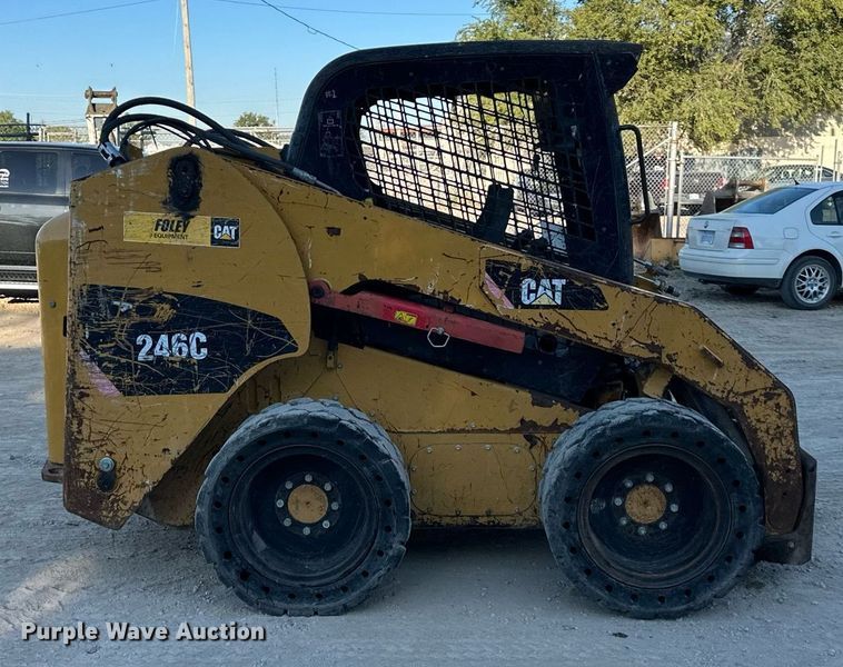 image for item EJ7229 2011 Caterpillar 246C skid steer loader