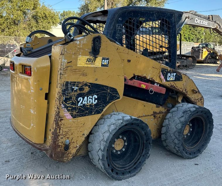 image for item EJ7229 2011 Caterpillar 246C skid steer loader