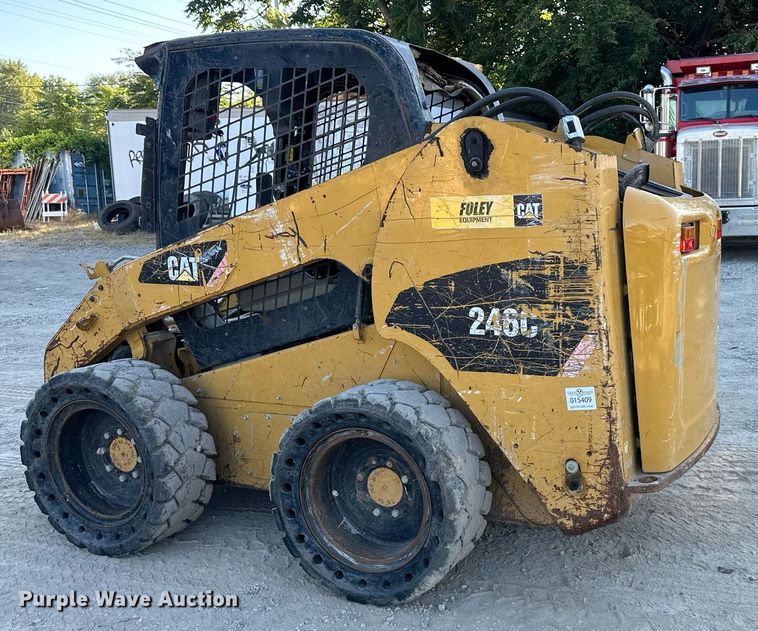 image for item EJ7229 2011 Caterpillar 246C skid steer loader