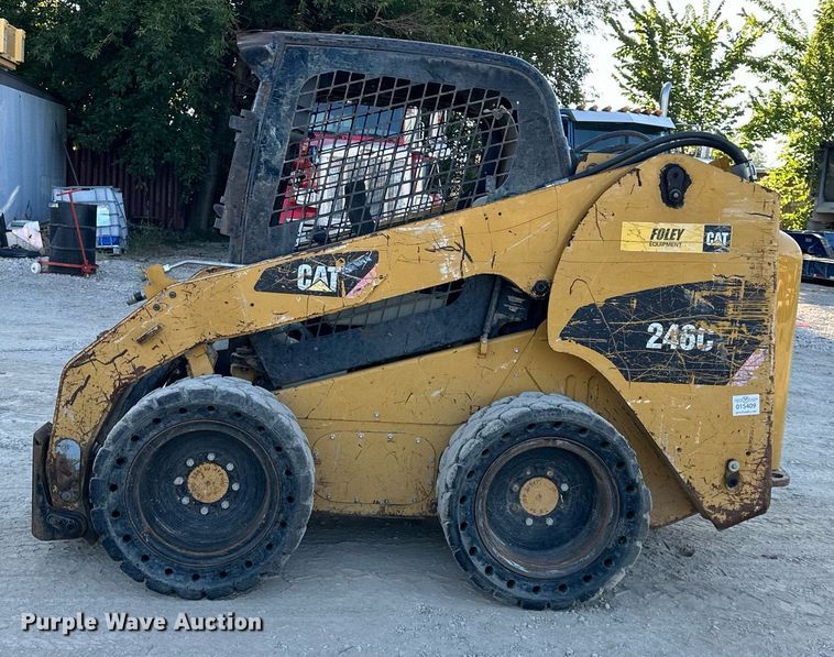 image for item EJ7229 2011 Caterpillar 246C skid steer loader