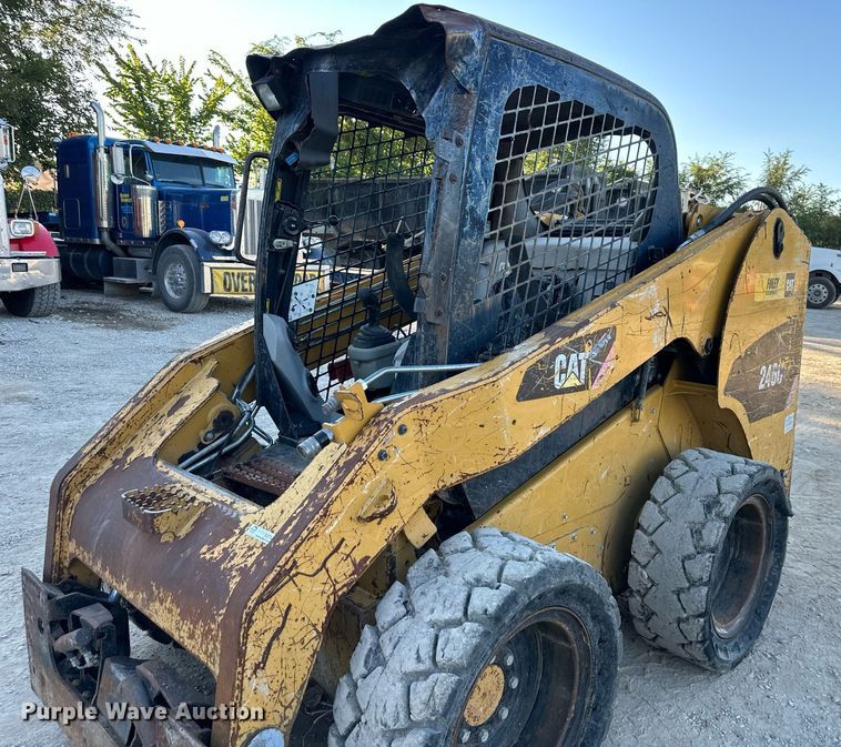 image for item EJ7229 2011 Caterpillar 246C skid steer loader