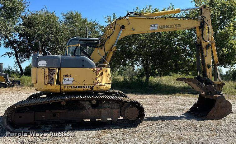 image for item EJ7235 2007 Komatsu PC158USLC excavator
