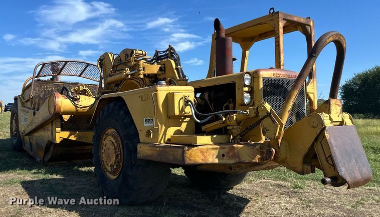 image for item EJ7240 1973 Caterpillar  627 conventional scraper 