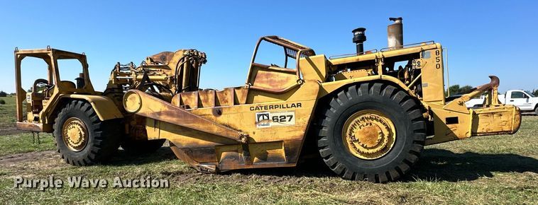 image for item EJ7240 1973 Caterpillar  627 conventional scraper 