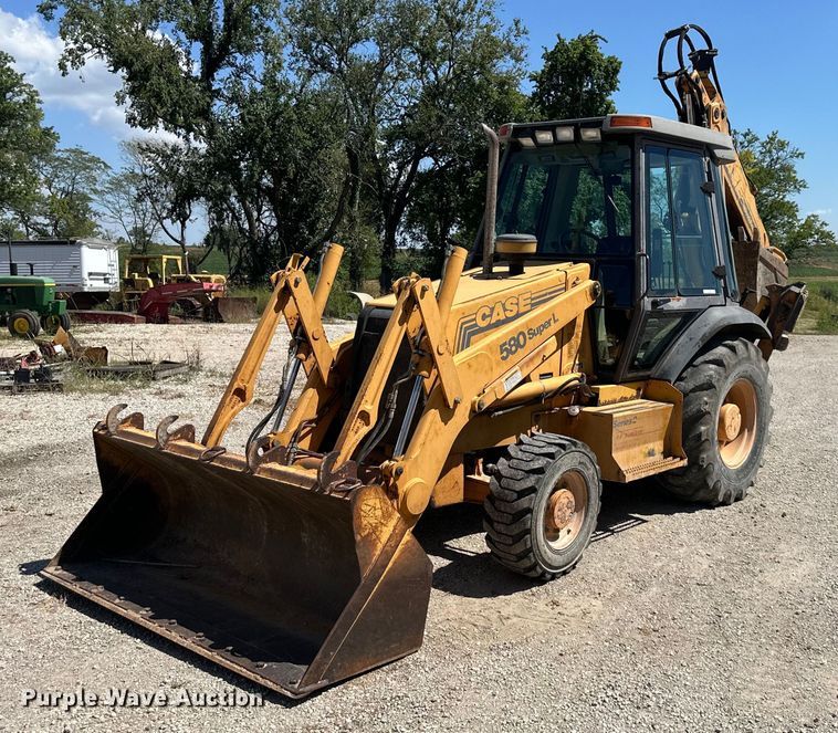 image for item EJ7244 1999 Case 580 Super L backhoe