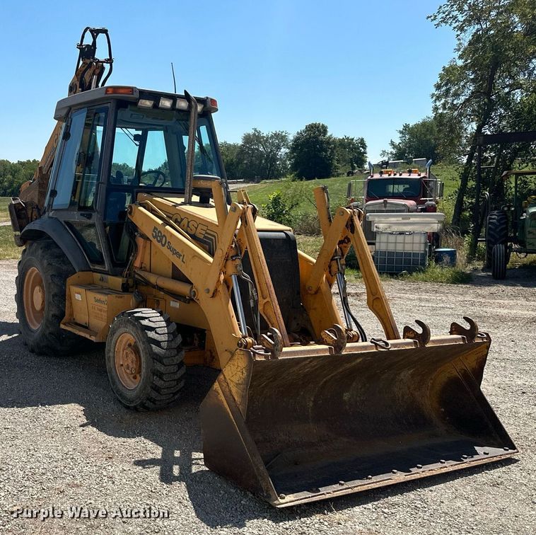 image for item EJ7244 1999 Case 580 Super L backhoe