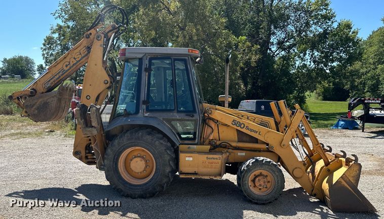 image for item EJ7244 1999 Case 580 Super L backhoe