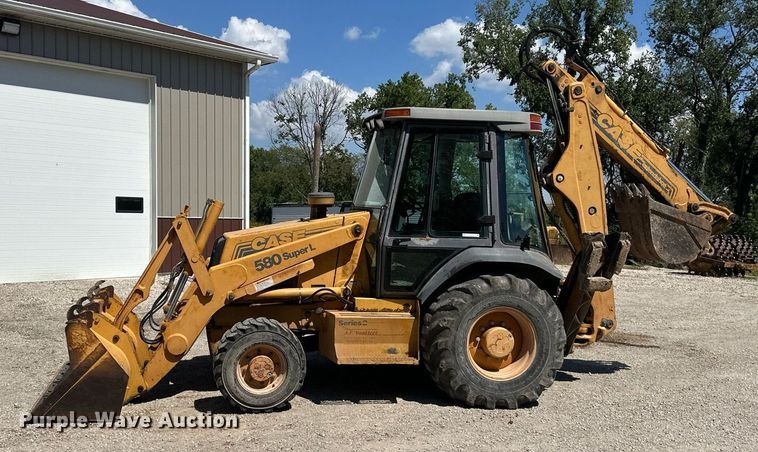 image for item EJ7244 1999 Case 580 Super L backhoe