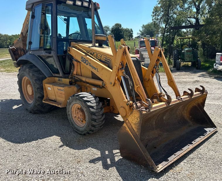 image for item EJ7244 1999 Case 580 Super L backhoe