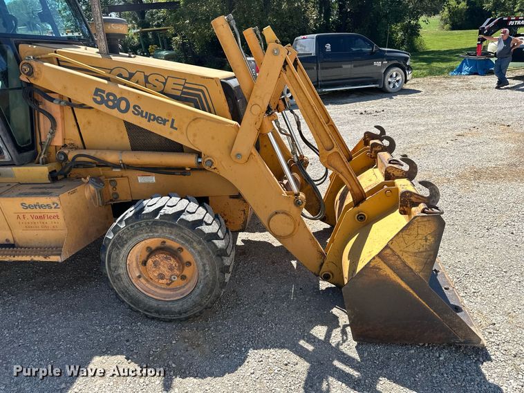 image for item EJ7244 1999 Case 580 Super L backhoe