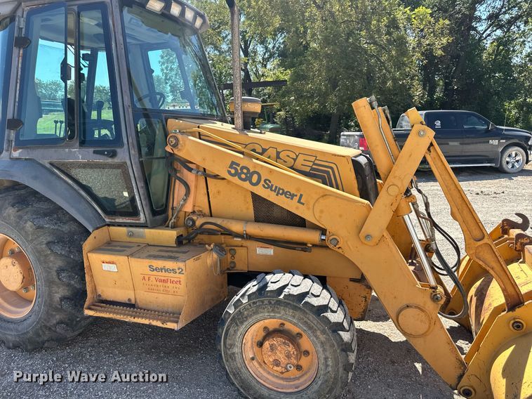 image for item EJ7244 1999 Case 580 Super L backhoe