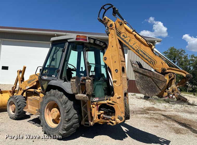 image for item EJ7244 1999 Case 580 Super L backhoe