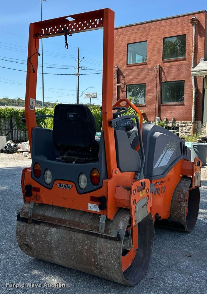 image for item EJ7255 2011 Hamm HD12 double drum vibratory roller
