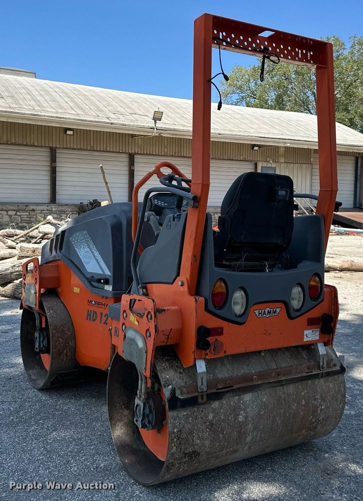 image for item EJ7255 2011 Hamm HD12 double drum vibratory roller