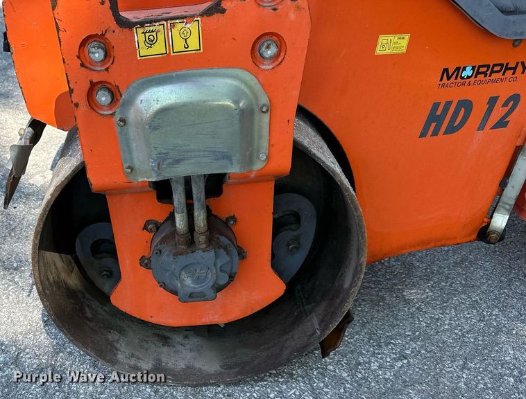 image for item EJ7255 2011 Hamm HD12 double drum vibratory roller