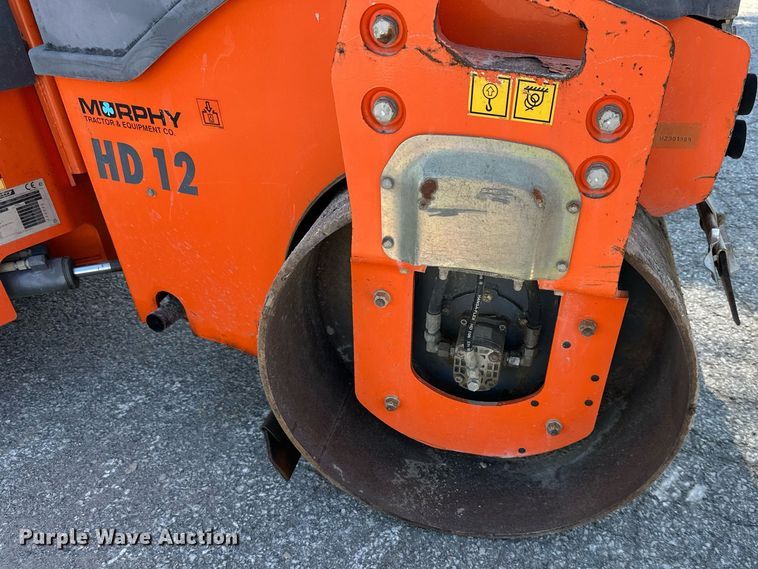 image for item EJ7255 2011 Hamm HD12 double drum vibratory roller