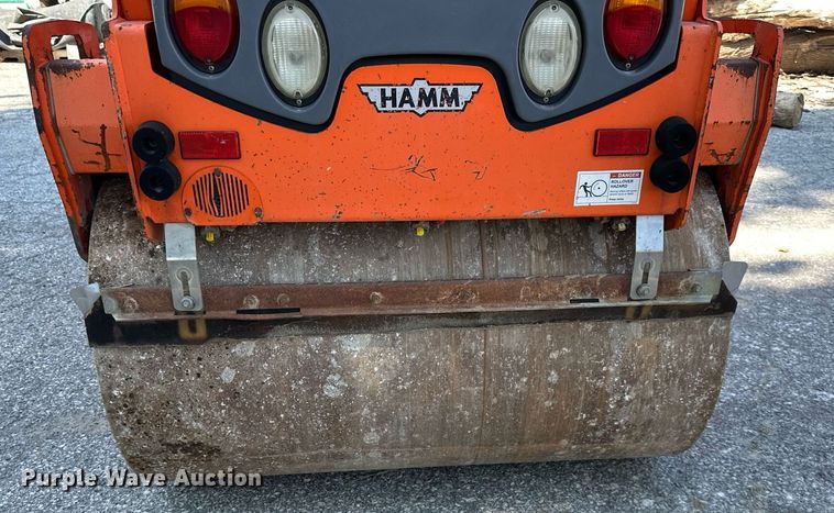 image for item EJ7255 2011 Hamm HD12 double drum vibratory roller