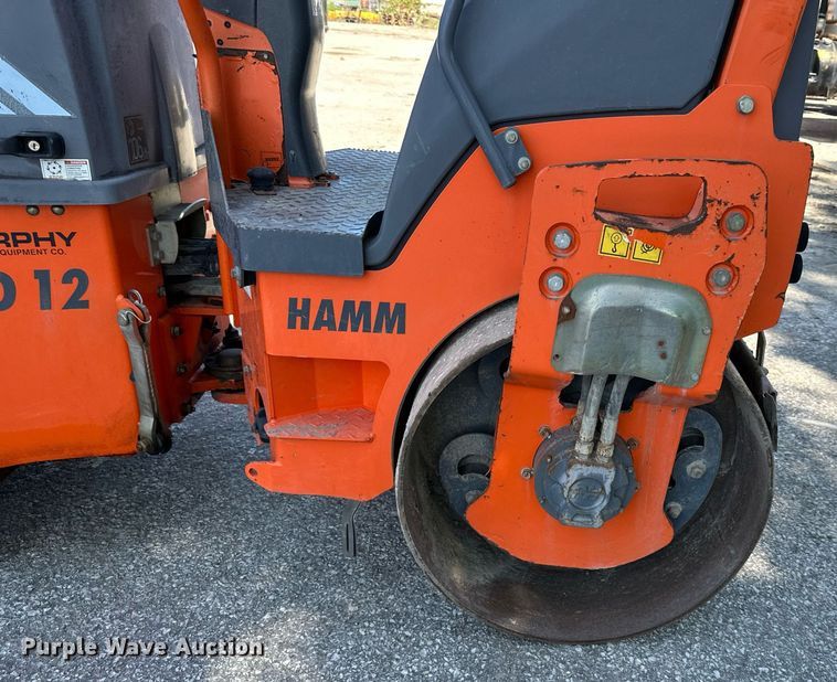 image for item EJ7255 2011 Hamm HD12 double drum vibratory roller