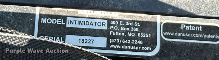 image for item EJ8986 Danuser Intimidator  skid steer tree puller