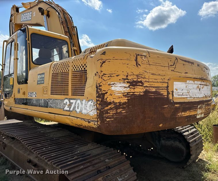 image for item EK0009 2001 John Deere 270LC excavator