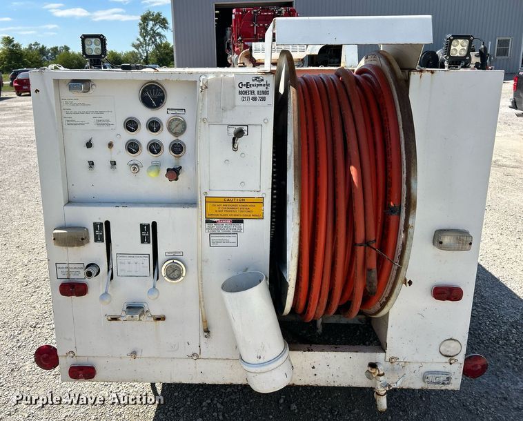 image for item EK3276 1989 Camel 4-30818  Sewer Jetter Trailer