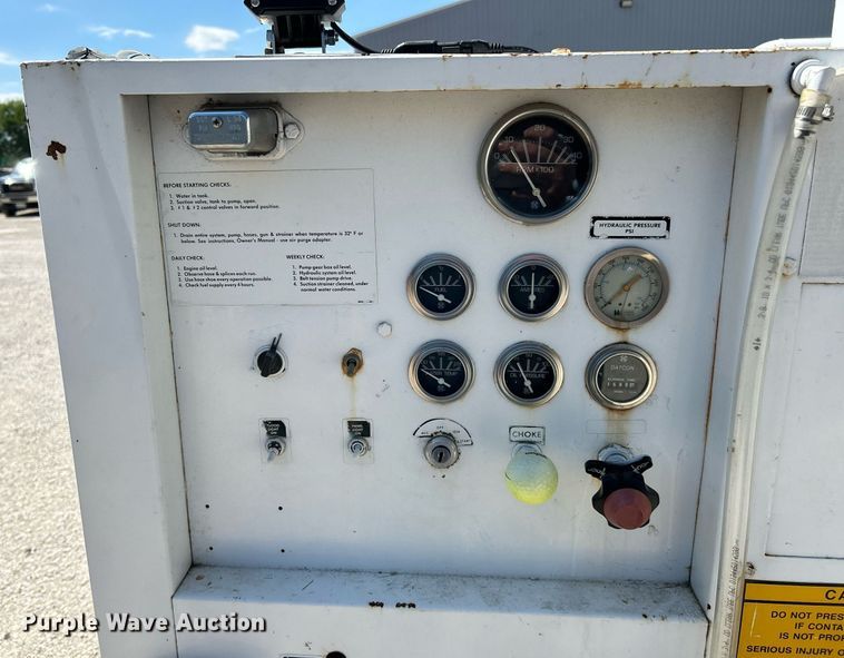 image for item EK3276 1989 Camel 4-30818  Sewer Jetter Trailer