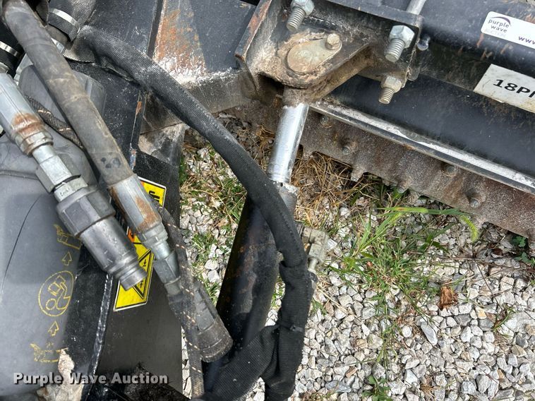 image for item EK3324 2018 Caterpillar  PR184 skid steer box rake 