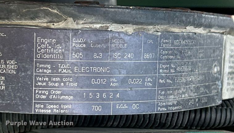 image for item EK3329 2007 Kenworth  T300 utility / service truck