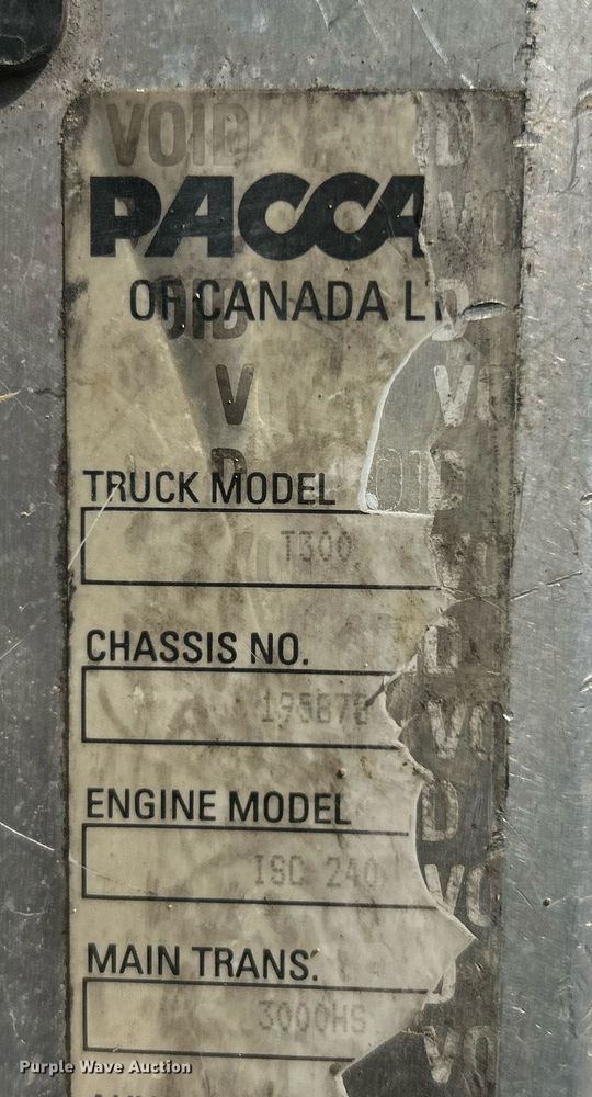 image for item EK3329 2007 Kenworth  T300 utility / service truck