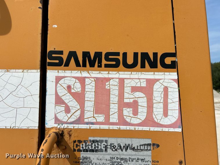 image for item EK3330 1993 Samsung  SL150 wheel loader