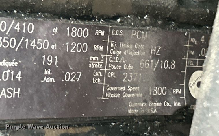 image for item EK3332 1999 Sterling  L9511 dump truck