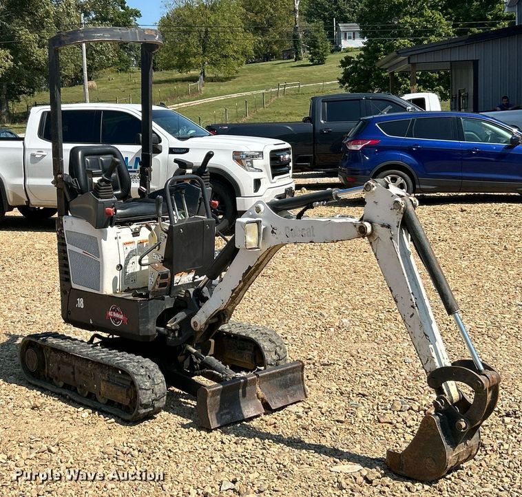 image for item EK3359 2016 Bobcat 418 AA mini excavator
