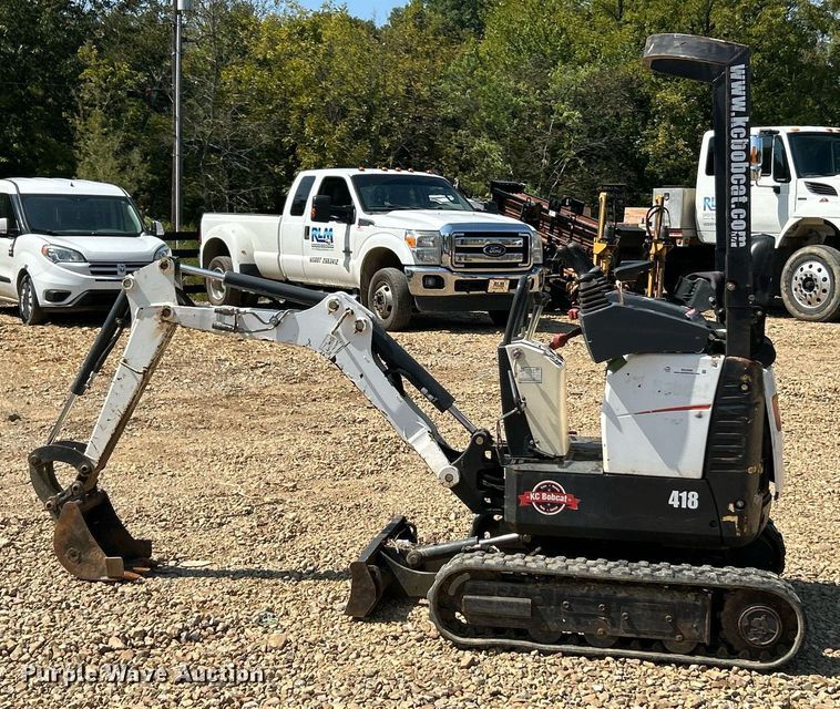 image for item EK3359 2016 Bobcat 418 AA mini excavator