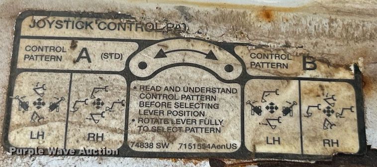 image for item EK3359 2016 Bobcat 418 AA mini excavator