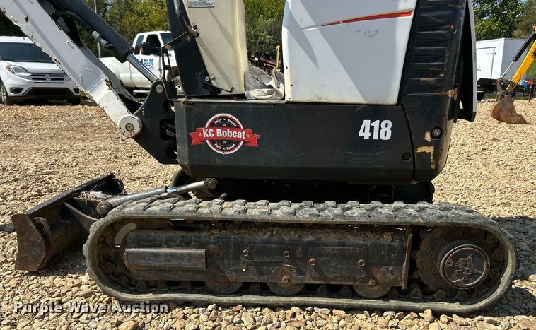 image for item EK3359 2016 Bobcat 418 AA mini excavator