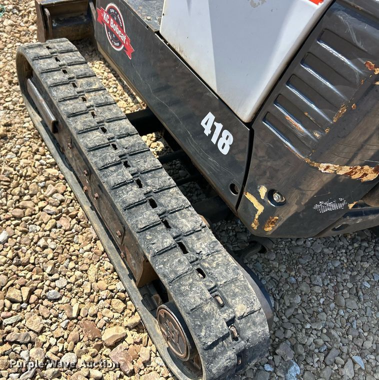 image for item EK3359 2016 Bobcat 418 AA mini excavator