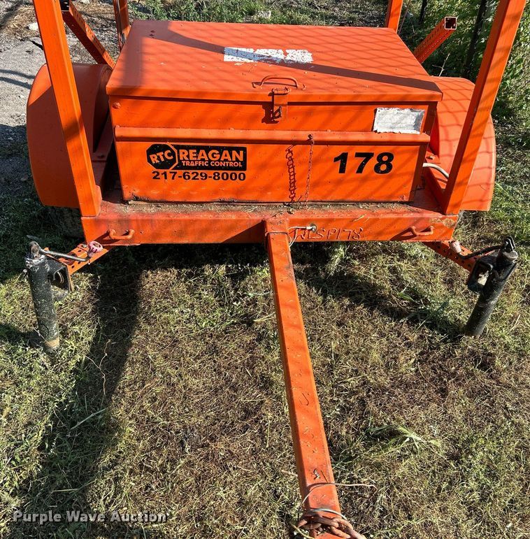 image for item EK3377 Speed limit sign trailer 