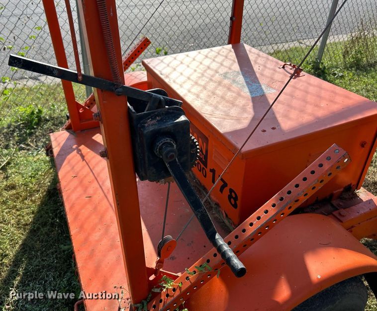 image for item EK3377 Speed limit sign trailer 