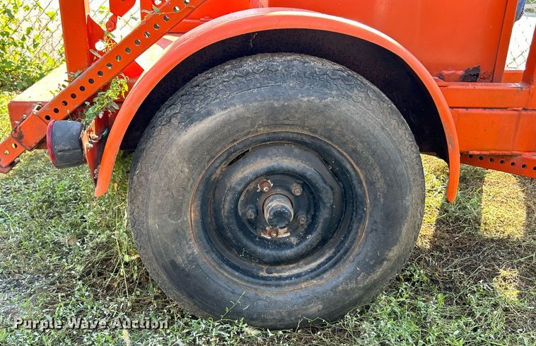 image for item EK3377 Speed limit sign trailer 