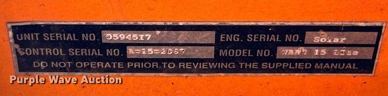 image for item EK3377 Speed limit sign trailer 