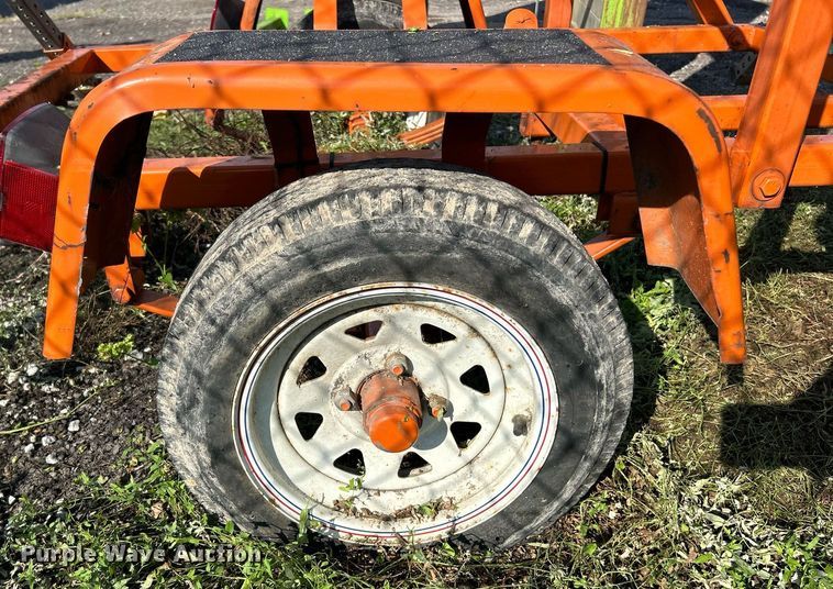 image for item EK3377 Speed limit sign trailer 