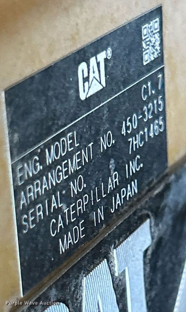 image for item EK3378 2017 Caterpillar  303.5E2 CR mini excavator