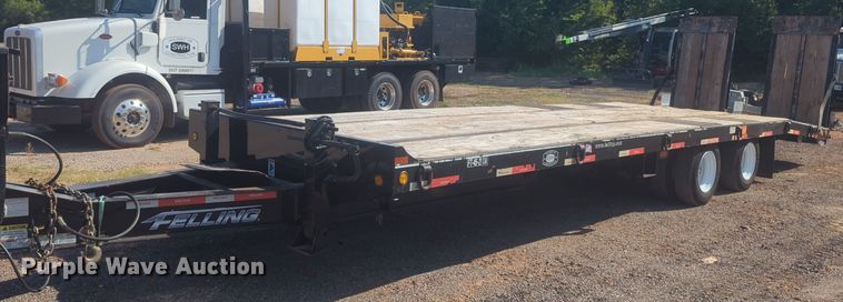 image for item EQ2149 2021 Felling FT-45-2TA tilt deck equipment trailer
