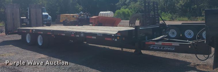 image for item EQ2149 2021 Felling FT-45-2TA tilt deck equipment trailer