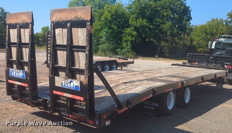 image for item EQ2149 2021 Felling FT-45-2TA tilt deck equipment trailer